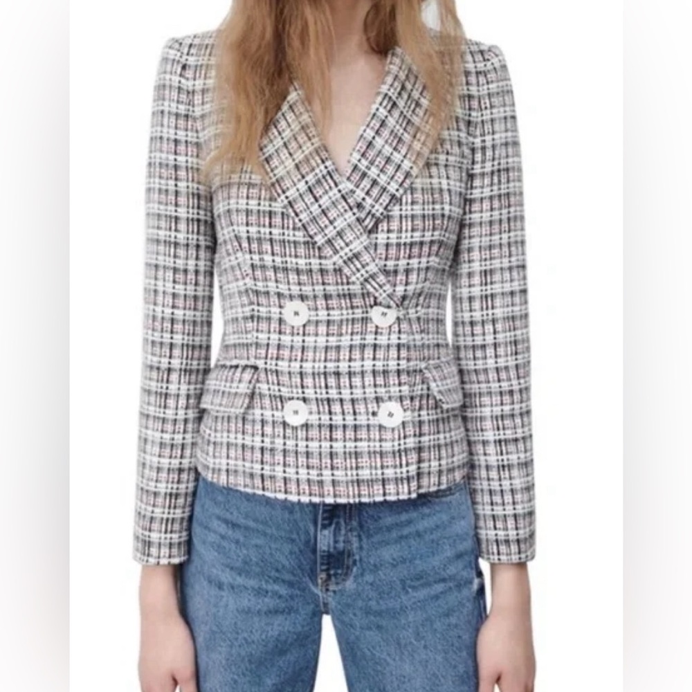 Textured weave jacket - Picture 2 of 2